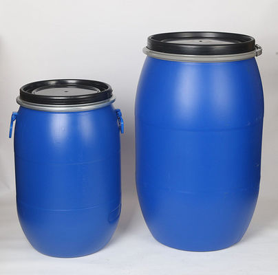Buy Full Size Chemical HDPE Drums Plastic Round Drums Corrosion Resistant online manufacture