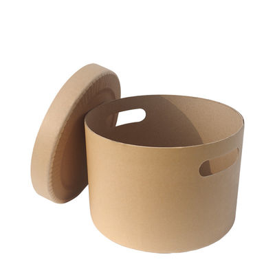 comprare Fusto in fibra a testa dritta con fori per le mani e rivestimento inferiore impermeabile – 100% carta, stoccaggio sicuro online manufacture