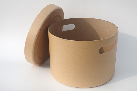 Buy Paperboard Pails With Handle Holes | Open-Top Design For Coffee & Spices online manufacture