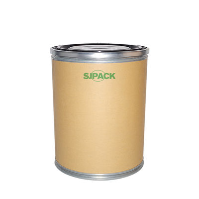 Drum Fiberboard Segel Tinggi Percetakan Warna Keamanan Tinggi 15 Gallon Fiber Drum