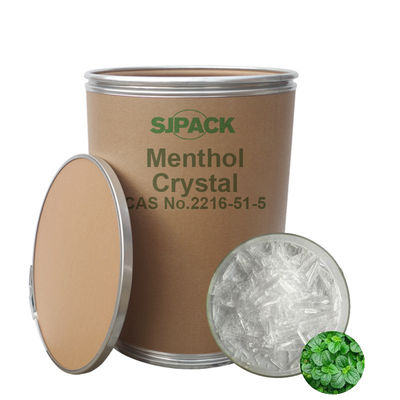 Secure Chemical Storage Containers Menthol Crystals Drum Storage Sealed Fiber Drums