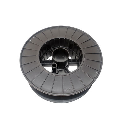 27Cm Black Plastic Spool Plastic Cable Reels Tangle Free Wire Storage Solution