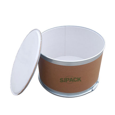 Berat 100kg Fiber Drum Untuk Hot Melt Adhesive 571.5mm Press Disc Fit