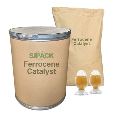 Ferrocene Catalyst Kraft Paper Drum | UN-Certified | Moisture & Chemical Resistant | 25kg Capacity | For Industrial Chemical Packaging