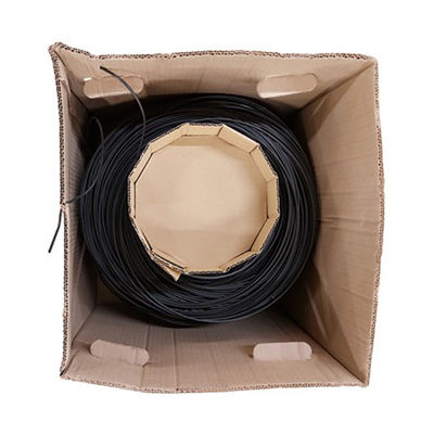 Kardus yang tahan lama untuk menjatuhkan kawat persegi, ukuran 51cm × 51cm × 37cm, inti dalam 29cm, kompatibel dengan mesin menjatuhkan kawat